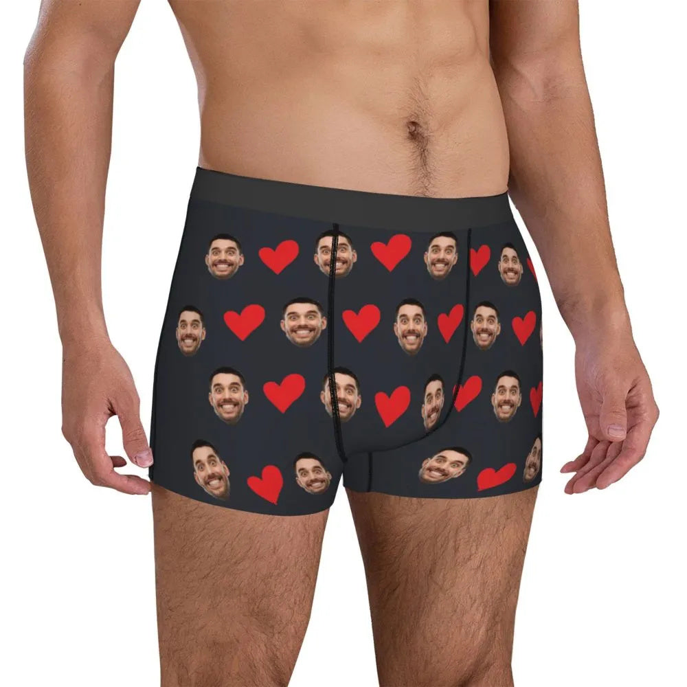 Personalized Face Photo Underwear For Him