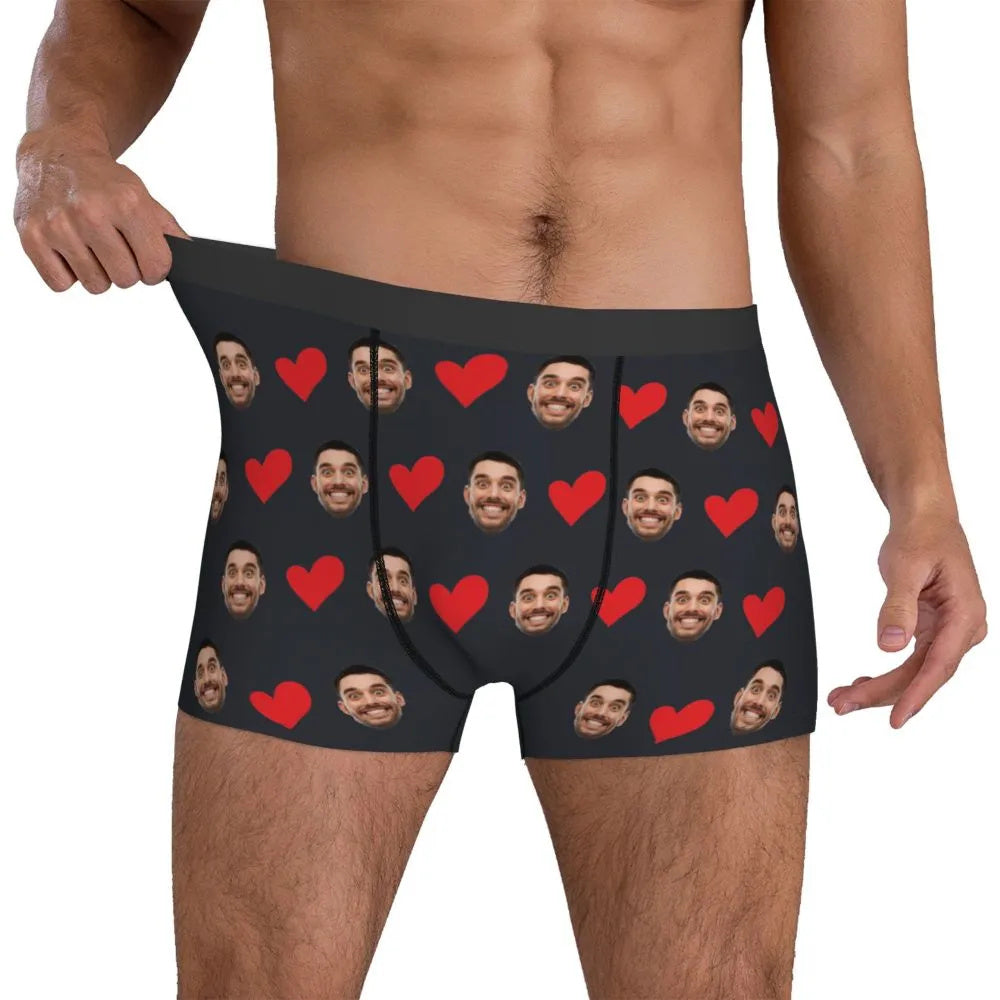 Personalized Face Photo Underwear For Him